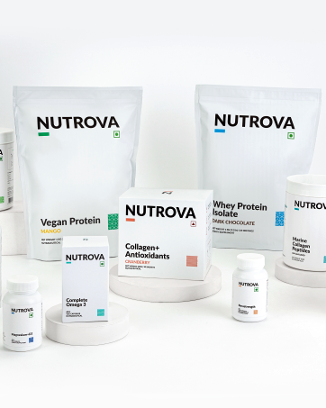 New Year Sale Nutrova Collagen+Antioxidants Supplement - Of Marine Collagen Powder For Men &Amp; Women,Increases Skin Hydration,Reduces Skin Damage,Supports Healthy Skin,Hair &Amp; Nails,Cranberry, 1 Count,30 Servings 14 Nutrova, Supplements, Skin, Hair, Protein, Omega