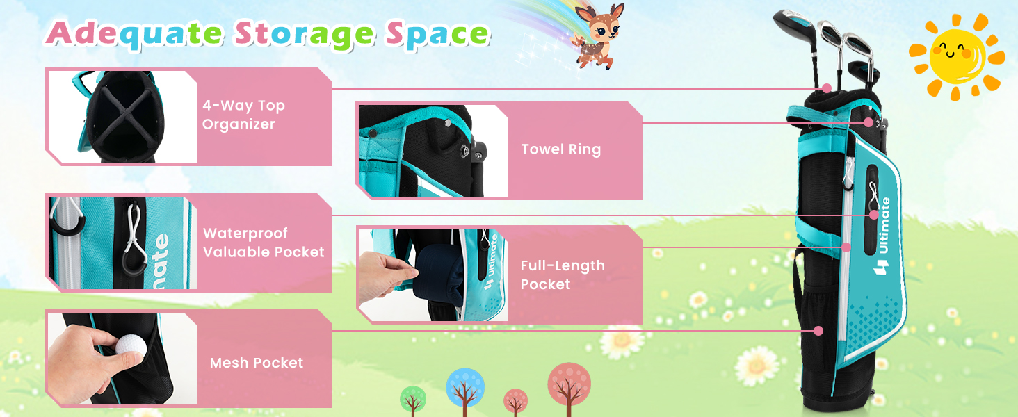 Junior Complete Golf Club Set