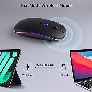 a computer mouse with a mouse and a laptop.