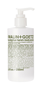 eucalyptus hand+body scrub.