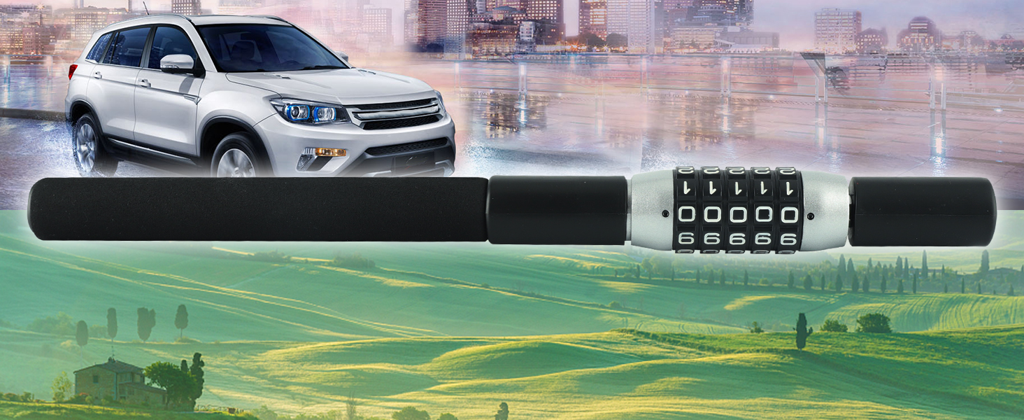 WOPYETA Steering Wheel Lock, AntiTheft Car Device