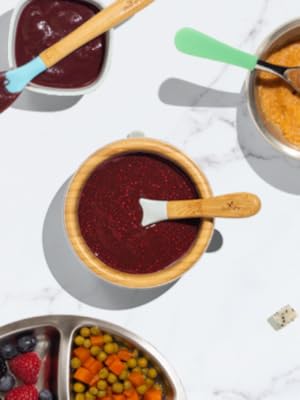 Bamboo, Silicone and Stainless Steel Baby Bowls, Plates, Spoons, Cups, Feeding Bibs