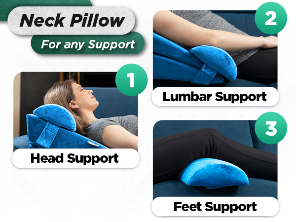 LX8 Blue Neck Support m