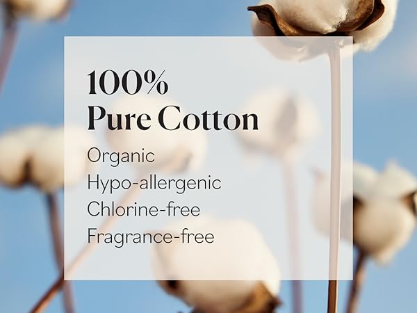 Sky Organics Organic Cotton Rounds are 100% pure cotton