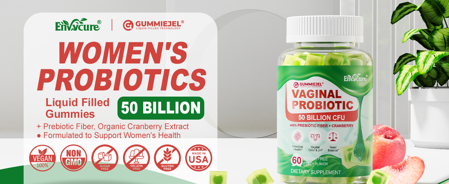 vaginal probiotics female health gummies flora ph balance for women