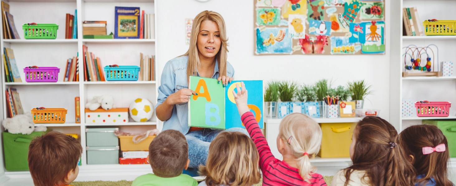 24 Pack Classroom Storage Baskets