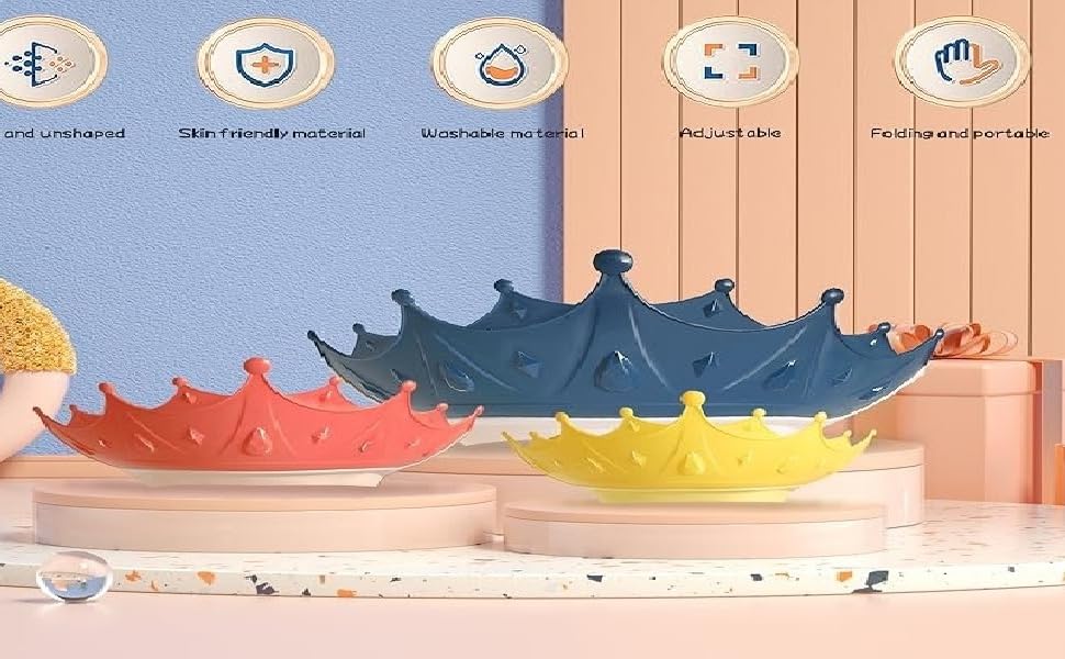 Crown Shape Makes the Baby Bath