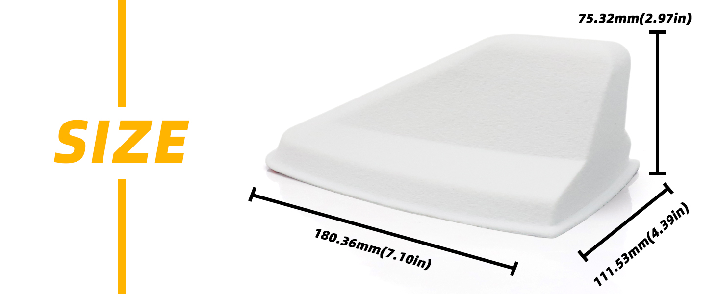 Shark Fin Antenna for Kia Sorento 2016 2017 2018 GPS Antenna Repair Cover (White)