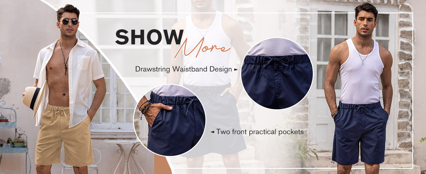 Drawstring Short with Pockets