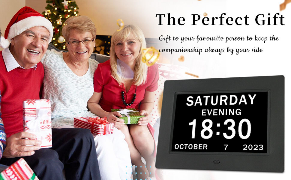 dementia clocks for seniors extra large gifts for seniors dementia clock
