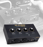 M-AUDIO M-TRACK DUO HD - Pro-Grade 2x2 USB-C Audio Interface for Mac, PC, iOS and Android
