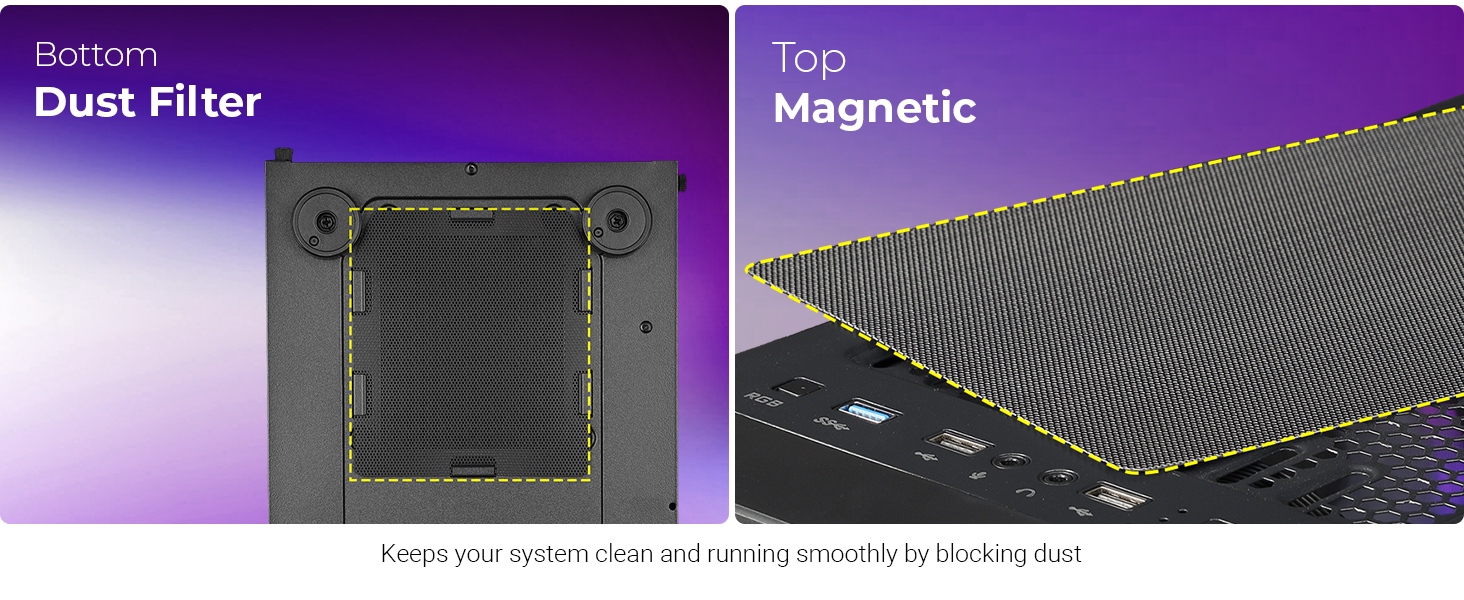 Dust Filter and Top Magnetic