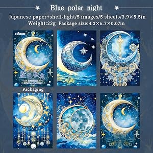 Blue polar night