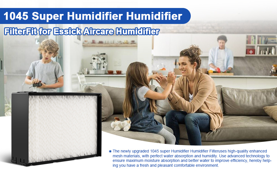 YUUCOO 2 Pack 1045 Humidifier Super Wick Filter Compatible