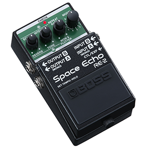 Boss RE-2 Space Echo Delay and Reverb Effects Pedal Boss RE-2 Space Echo Delay and Reverb Effects Pedal