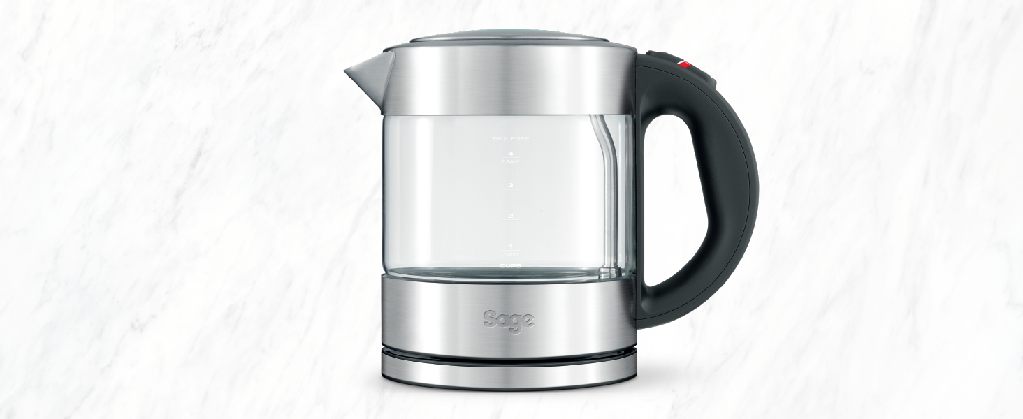 Sage The Compact Kettle Pure Quiet and Cordless Electric Kettle