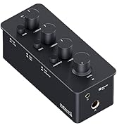 Fosi Audio SK01 Amplifier Equalizer Preamp with Bass Midrange Treble Tone Control & Loudness with...