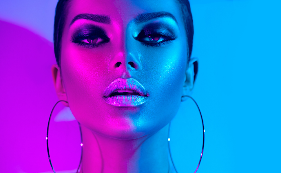 Duo Shift color changing liquid eyeshadows makeup look