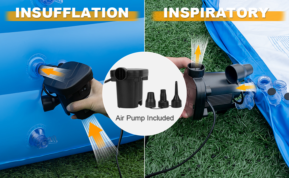 Extra Large Inflatable Swimming Pool with Pump,Blow Up Inflatable Pool for Adults