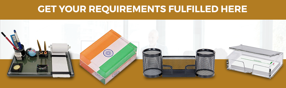 Faux Leather Brown Paper/Memo/Phone/Card Holder Desk Table Organizer Office SPN-FOR1