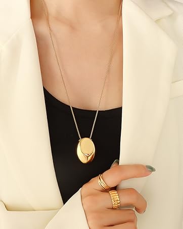 アクセサリー Llife STREAMLINE OVAL PENDANT LIDNM / Llife ONLINE STORE / Llife STREAMLINE OVAL PENDANT
