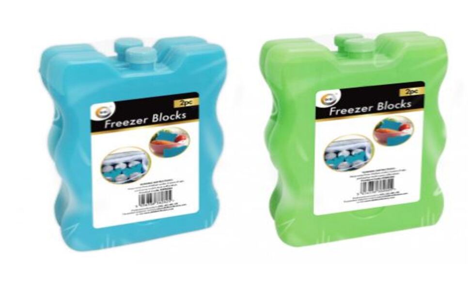 Primes DIY Ice Packs for Cooler Bags, Reusable Freezer Blocks for Lunch