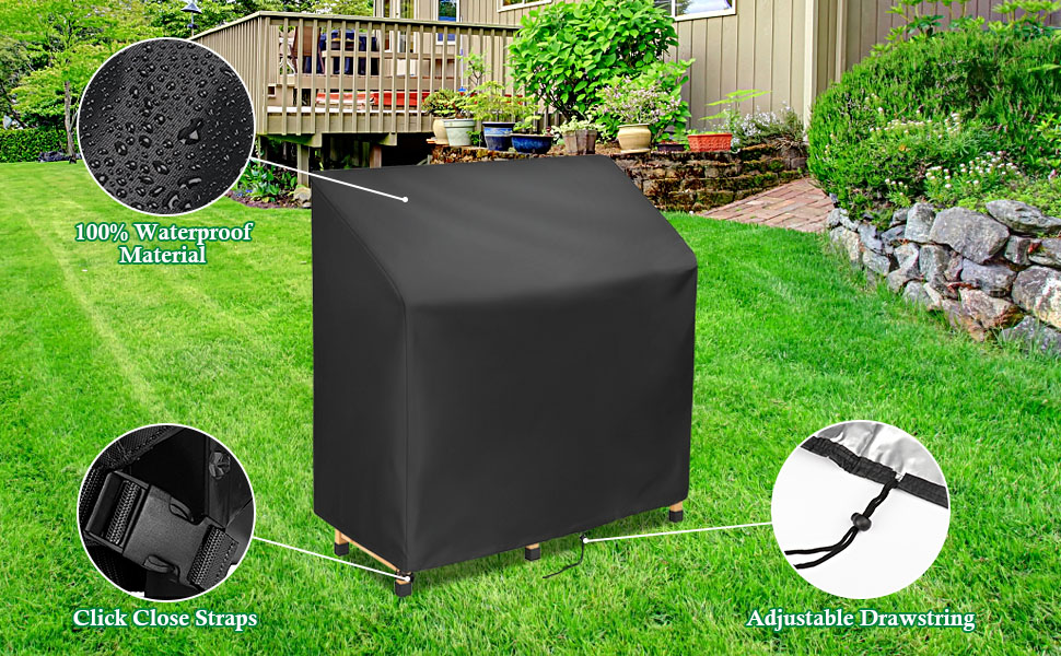 Jungda Outdoor Garden Potting Bench Table Cover, Universal Outdoor Potting Table