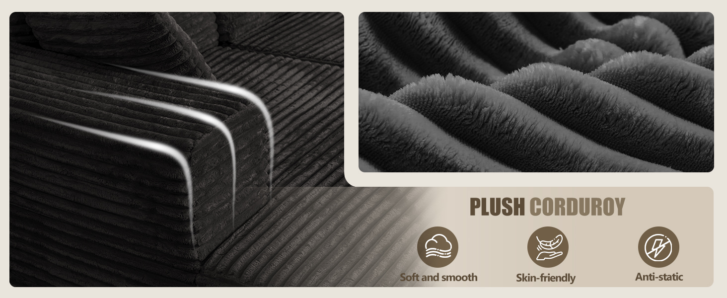 PLUSH CORDUROY
