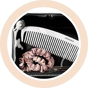 Trousse de voyage noire 2 compartiments - dessange