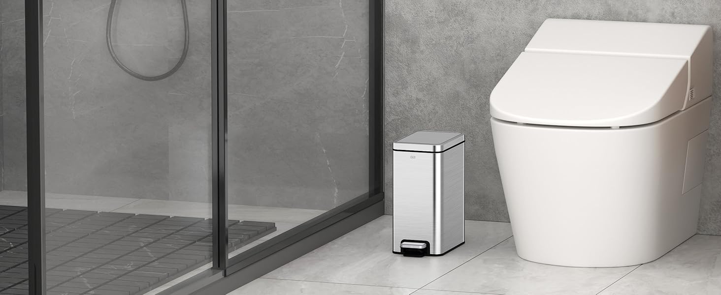trash can bathroom