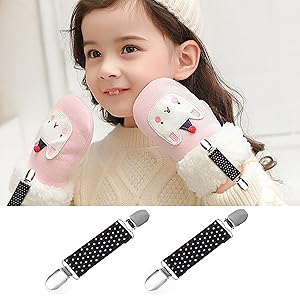 toddlers girl blue stainless scarf cold adjustable