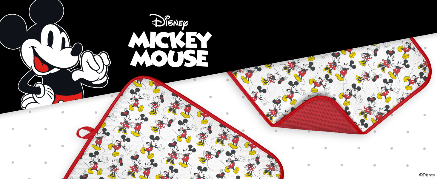 Mickey Mouse Dish Drying Mats