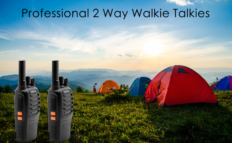 CallToU TwoWay Wireless Walkie Talkie 16 Channel USB Rechargeable