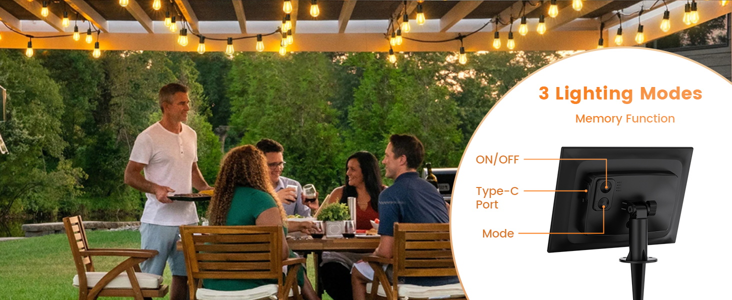 solar string lights outdoor