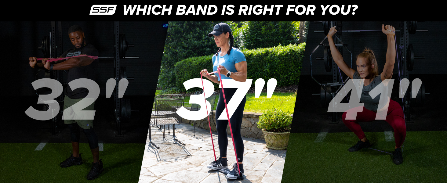 37" Bands, Resistance Bands, Serious Steel Bands, Serious Steel