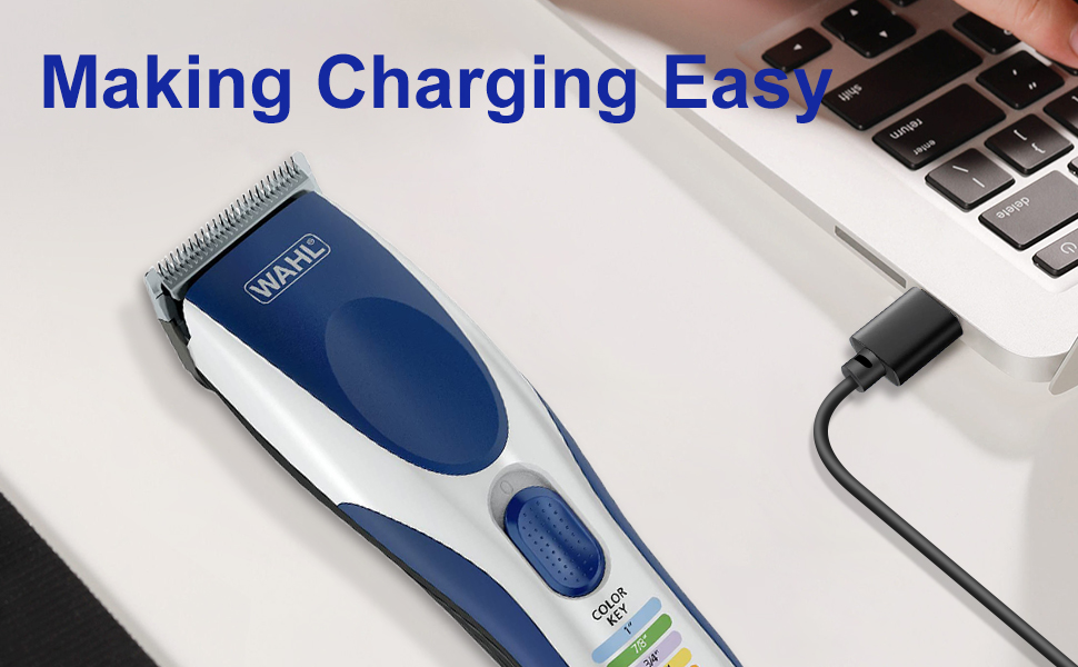 uijino USB Charging Cable Replacement Wahl 9649 Charger, 3