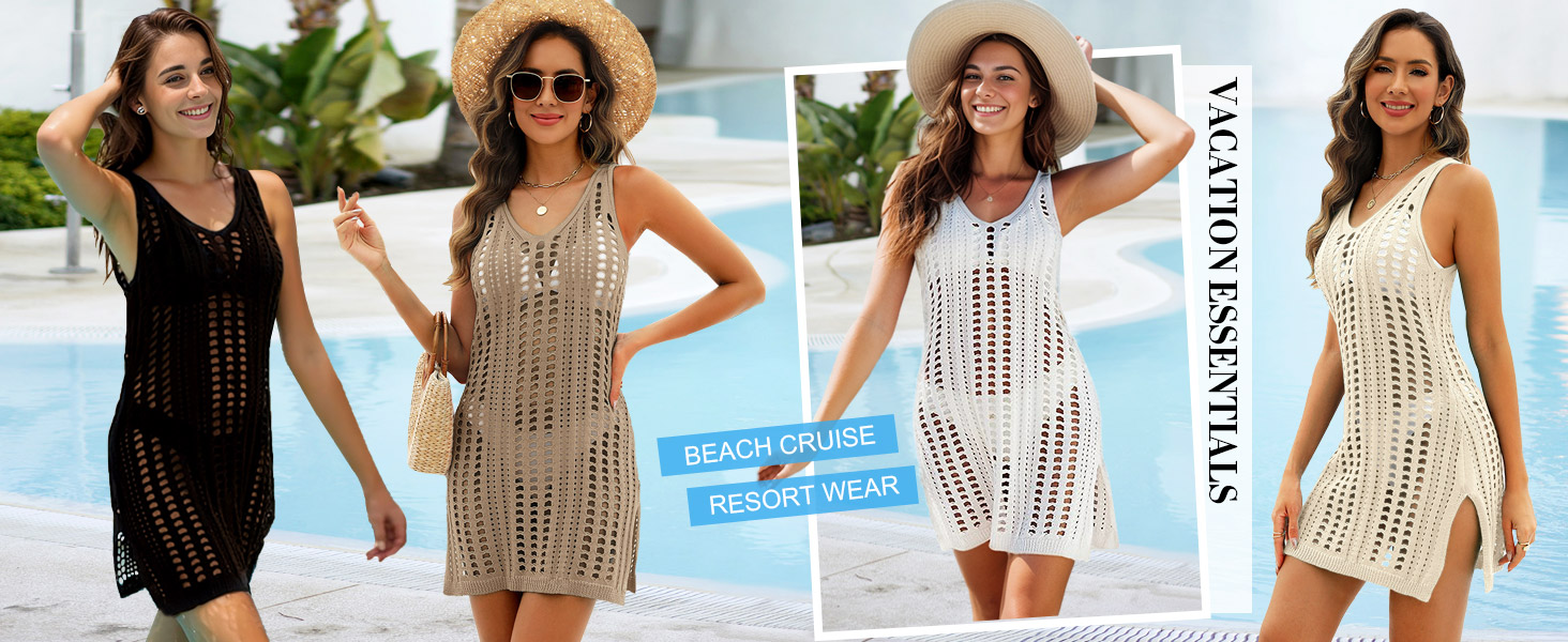 beach cover ups for women