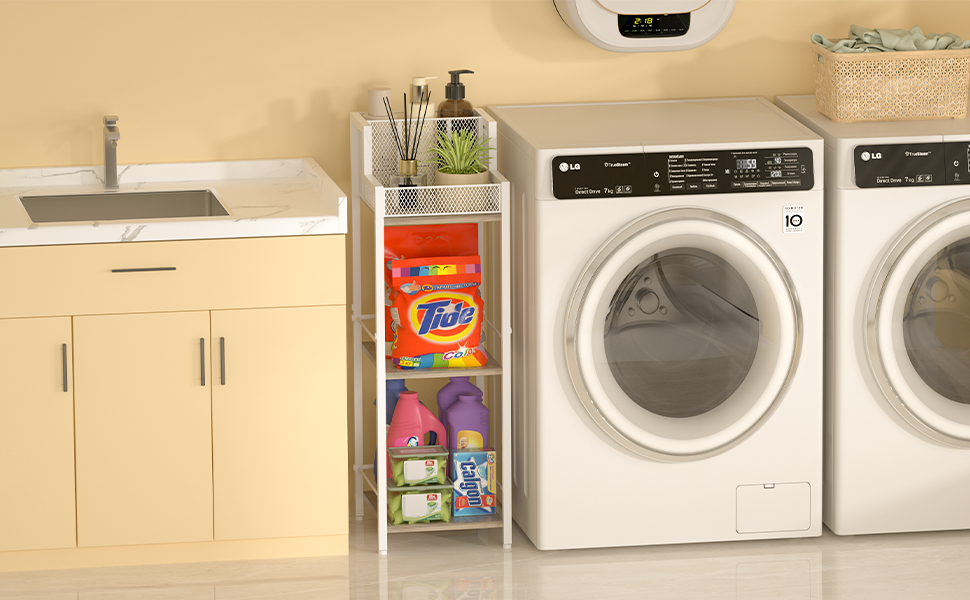 laundry room shelves