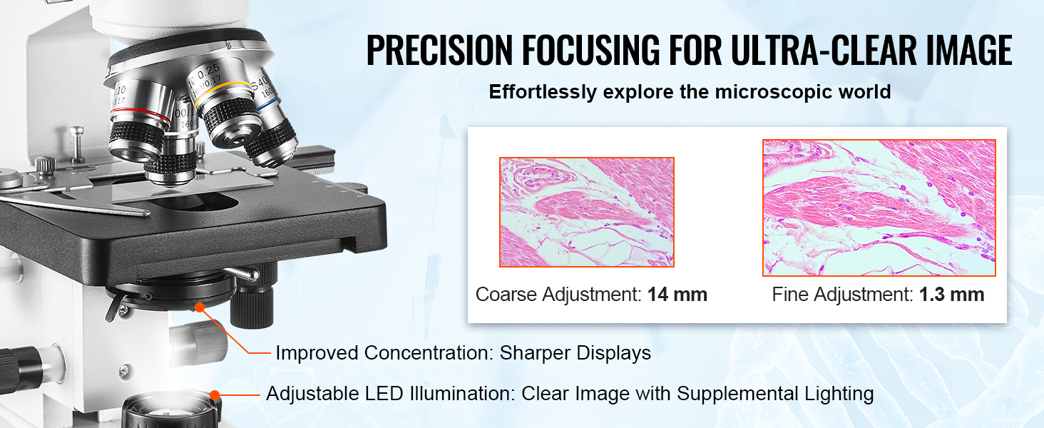 binocular lab microscope