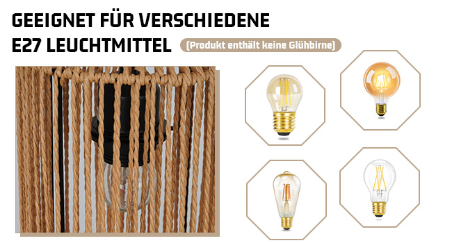 pendelleuchte e27 esszimmer