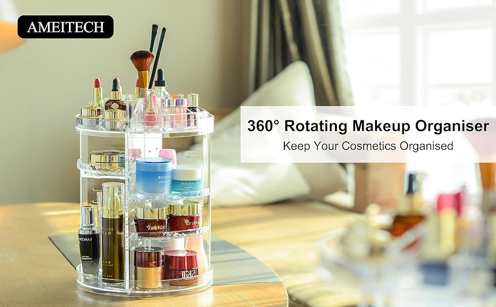 Makeup organizer