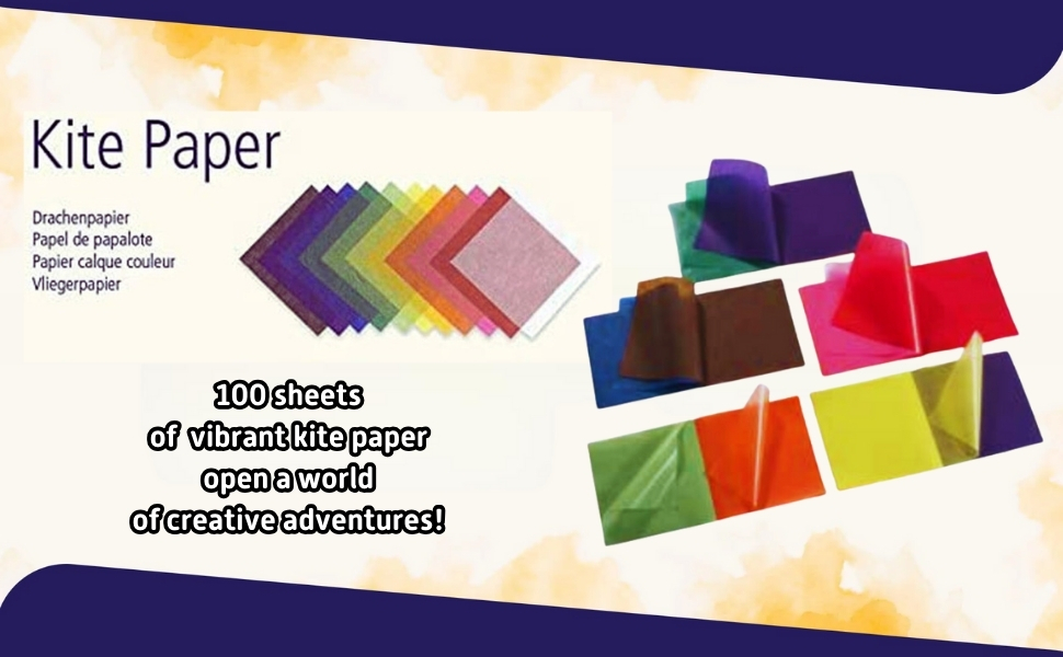 100 Colored Paper Sheets Block for Vibrant Origami, DIY Projects, Kite Paper, Window Decorations