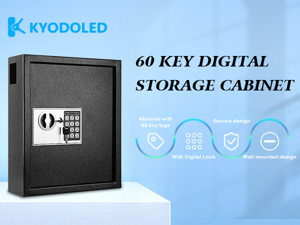 Amazon.com : KYODOLED Electronic 60-Key Cabinet Wall-Mounted