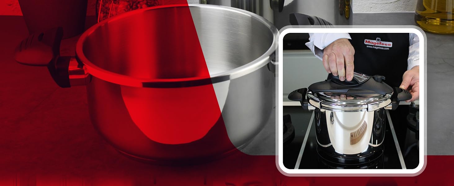 QUICK PRESSURE COOKER; FAST PRESSURE COOKER; PRESSURE COOKER; RAPID PRESSURE COOKER