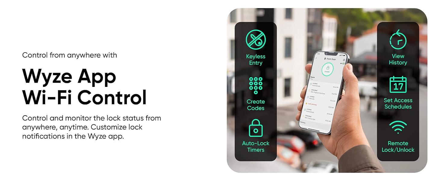 Wyze Lock Bolt v2 WiFi Control