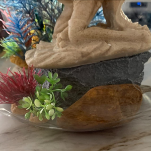 Tortoise Resin Rock Hide Cave Habitat Ornament