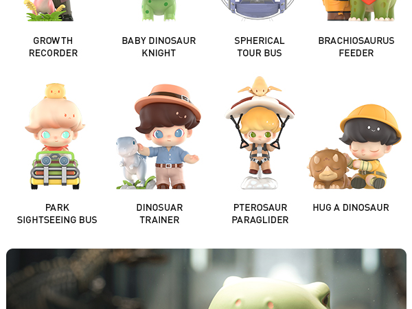 POP MART DIMOO Jurassic World Series