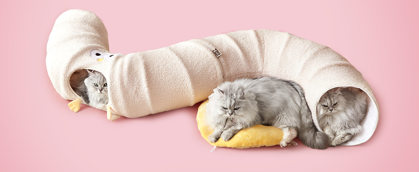 CatTunnelBedBeige