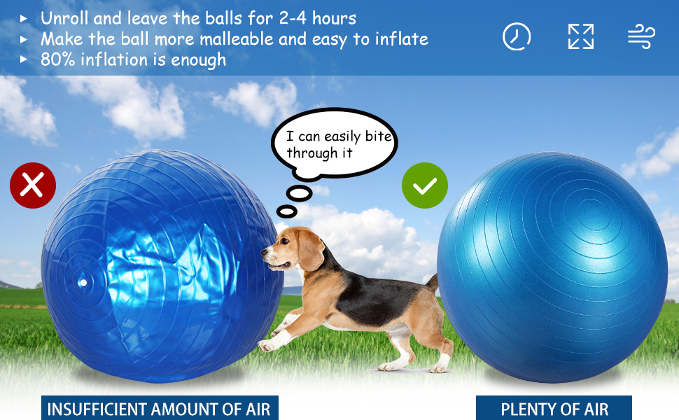 2 Pcs Large Horse Herding Balls for Play 30 Inch Horse Ball