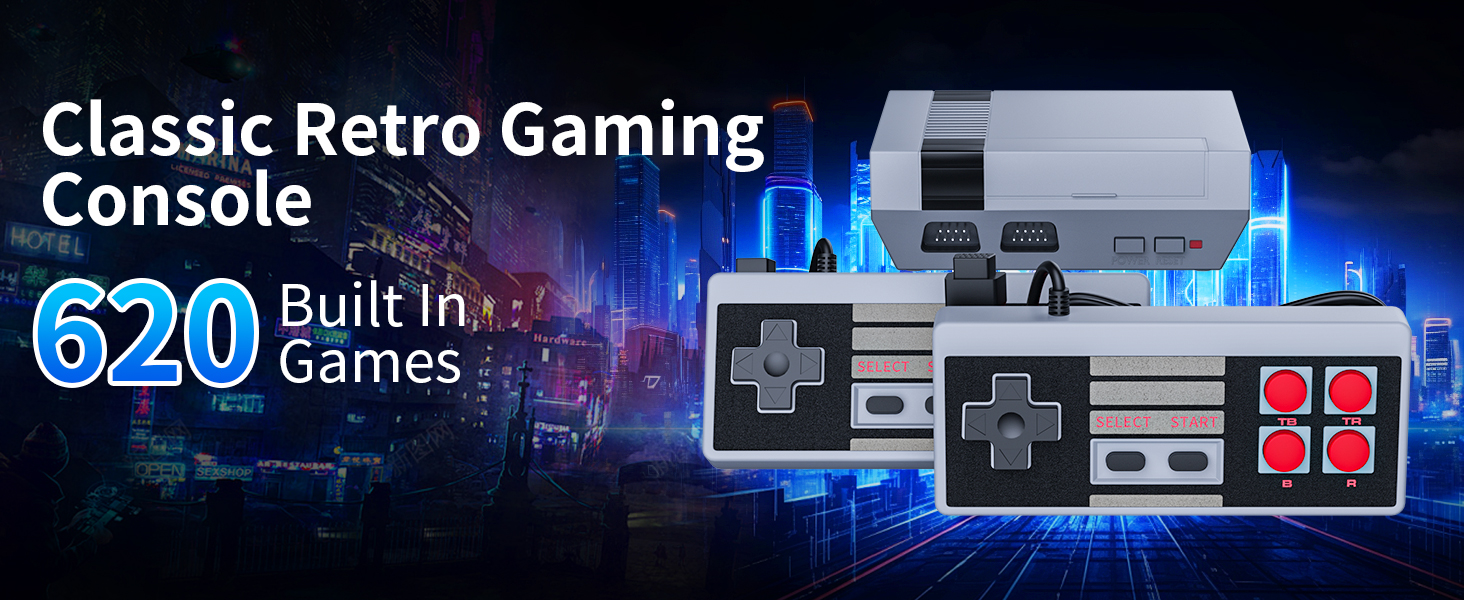 retro gaming console